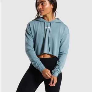 GymShark Power Down Cropped Hoodie